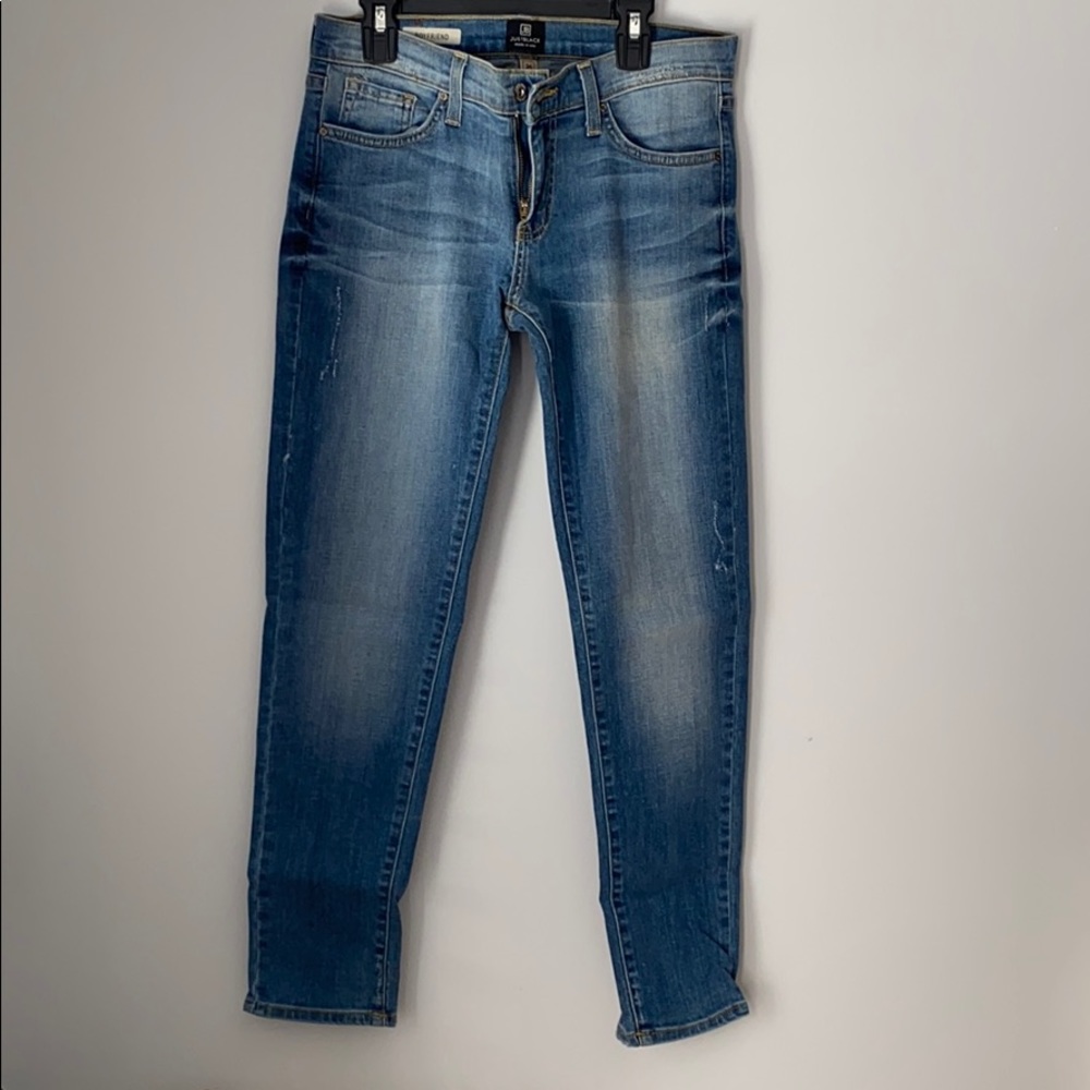 NEVER BEEN WOREN Just Black Blue Jeans